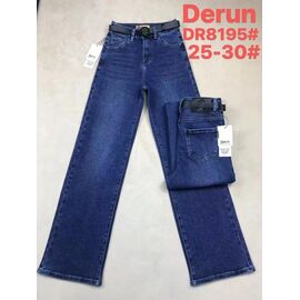 Фотография Джинсы женские 8195 blue р.25-30 "Hoan" недорого оптом от прямого поставщика