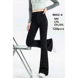 Фотография Лосины женские 9652-4 black р.42-50 "Hoan" недорого оптом от прямого поставщика