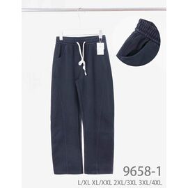 Фотография Штаны женские 9658-1 black р.L-4XL "Hoan" недорого оптом от прямого поставщика