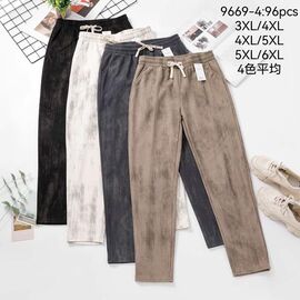 Фотография Штаны женские 9669-4 mix р.2XL-6XL "Hoan" недорого оптом от прямого поставщика