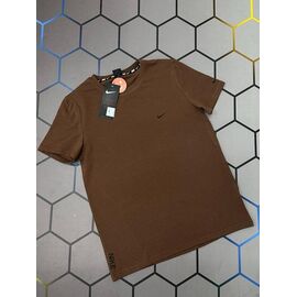 Фотография Футболка мужская 13295 brown р.S-2XL "Alex Clothes" недорого оптом от прямого поставщика