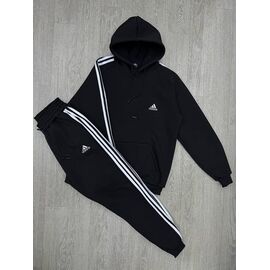 Фотография Костюм спортивный мужской MW17-1007 black р.M-3XL "MirWear" недорого оптом от прямого поставщика