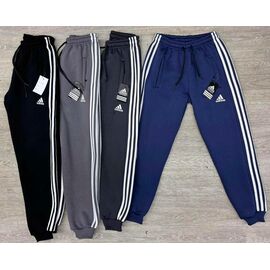 Фотография Штаны спортивные мужские утеплённые MW20-1012 blue р.M-3XL "MirWear" недорого оптом от прямого поставщика