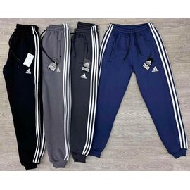 Фотография Штаны спортивные мужские утеплённые MW24-1012-4 blue р.XL-5XL "MirWear" недорого оптом от прямого поставщика