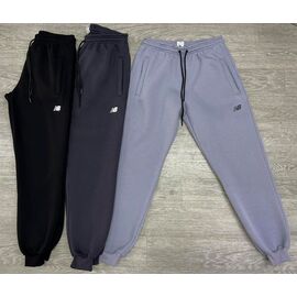 Фотография Штаны спортивные мужские утеплённые MW32-1016 black р.M-3XL "MirWear" недорого оптом от прямого поставщика