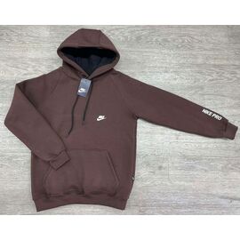 Фотография Худи мужской MW46-1030 brown р.S-2XL "MirWear" недорого оптом от прямого поставщика