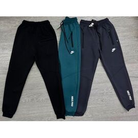 Фотография Штаны спортивные мужские утеплённые MW74-1032 green р.M-3XL "MirWear" недорого оптом от прямого поставщика