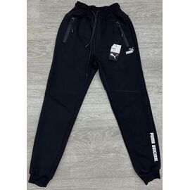 Фотография Штаны спортивные мужские утеплённые MW78-1032-2 black р.M-3XL "MirWear" недорого оптом от прямого поставщика