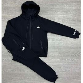 Фотография Костюм спортивный мужской MW93-1033 black р.M-3XL "MirWear" недорого оптом от прямого поставщика