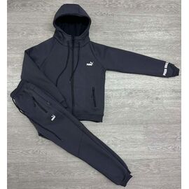 Фотография Костюм спортивный мужской MW94-1033 d.grey р.M-3XL "MirWear" недорого оптом от прямого поставщика