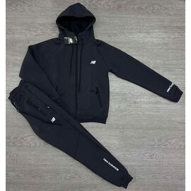 Фотография Костюм спортивный мужской MW96-1033-1 black р.M-3XL "MirWear" недорого оптом от прямого поставщика