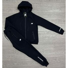 Фотография Костюм спортивный мужской MW98-1033-2 black р.M-3XL "MirWear" недорого оптом от прямого поставщика