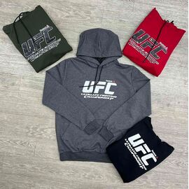 Фотография Худи мужской MW170-20-1 grey р.M-3XL "MirWear" недорого оптом от прямого поставщика