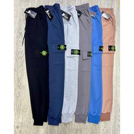 Фотография Штаны спортивные мужские MW193-214 l.blue р.46-54 "MirWear" недорого оптом от прямого поставщика