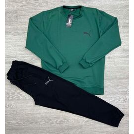 Фотография Костюм спортивный мужской MW211-241-90 green р.M-3XL "MirWear" недорого оптом от прямого поставщика