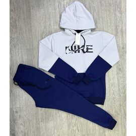 Фотография Костюм спортивный мужской MW230-254 white-navy р.M-3XL "MirWear" недорого оптом от прямого поставщика