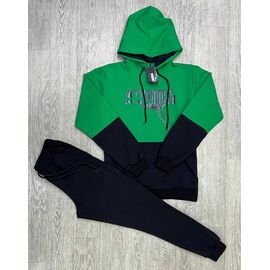 Фотография Костюм спортивный мужской MW232-254-1 green р.M-3XL "MirWear" недорого оптом от прямого поставщика