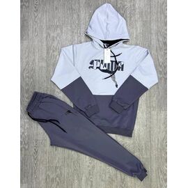 Фотография Костюм спортивный мужской MW233-254-1 grey р.M-3XL "MirWear" недорого оптом от прямого поставщика