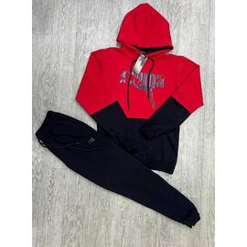 Фотография Костюм спортивный мужской MW236-254-1 red р.M-3XL "MirWear" недорого оптом от прямого поставщика