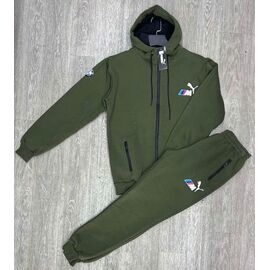 Фотография Костюм спортивный мужской MW272-466 khaki р.M-3XL "MirWear" недорого оптом от прямого поставщика