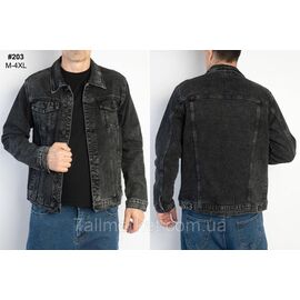 Фотография Куртка мужская джинсовая размеры M-4XL "R-RLX" недорого от прямого поставщика