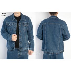 Фотография Куртка мужская джинсовая размеры L-5XL "R-RLX" недорого от прямого поставщика