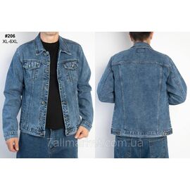 Фотография Куртка мужская джинсовая размеры XL-6XL "R-RLX" недорого от прямого поставщика