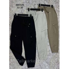 Фотография Спортивные штаны мужские, манжет размеры 30-36(3цв) "PROSTOMEN" недорого от прямого поставщика