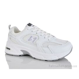 Фотография Кроссовки женские модные Весна/осень YB079-2 (8 пар р.36-41) "Ok Shoes" недорого оптом от прямого поставщика