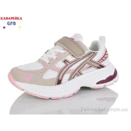 Фотография Кроссовки детские модные Весна/осень R377-6 (8 пар р.32-37) "GFB-Канарейка" недорого оптом от прямого поставщика