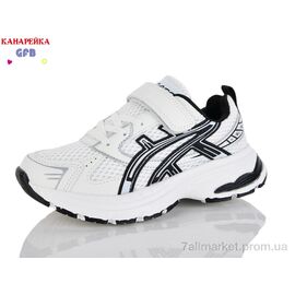 Фотография Кроссовки детские модные Весна/осень R377-8 (8 пар р.32-37) "GFB-Канарейка" недорого оптом от прямого поставщика