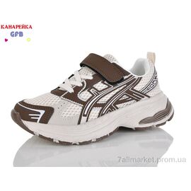 Фотография Кроссовки детские модные Весна/осень R377-10 (8 пар р.32-37) "GFB-Канарейка" недорого оптом от прямого поставщика