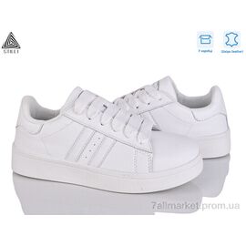 Фотография Кроссовки женские модные Весна/осень JH100-2 шкіра демі (8 пар р.36-41) "STILLI Group" недорого оптом от прямого поставщика