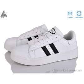 Фотография Кроссовки женские модные Весна/осень JH100-6 шкіра демі (8 пар р.36-41) "STILLI Group" недорого оптом от прямого поставщика