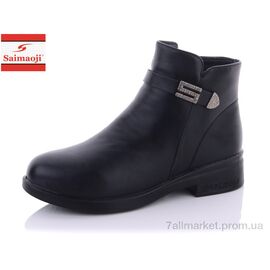Черевики жіночі стильні Весна/осінь A6602-1 (8 пар р.36-41) "Saimaoji" недорого оптом від прямого постачальника