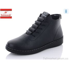 Черевики жіночі стильні Весна/осінь FK01-1 (6 пар р.41-43) "Saimaoji" недорого оптом від прямого постачальника
