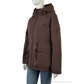 Фотография Куртка женская Весна/осень 570-64 brown (5 шт. р.сетка S-2XL) "Tepla" недорого оптом от прямого поставщика