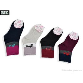 Фотография Носки женские Зима 3021 mix (10 шт. р.сетка 36-40) "BIG" недорого оптом от прямого поставщика