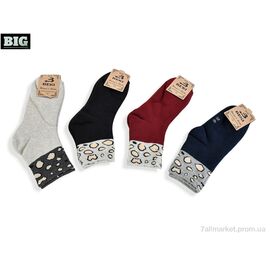 Фотография Носки женские Зима 3035 mix (10 шт. р.сетка 36-40) "BIG" недорого оптом от прямого поставщика