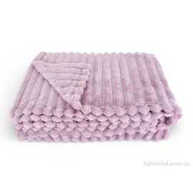 Фотография Плед  002 (06684) шарпей pink 200x240см (1 шт. р.сетка One size) "Obuvok" недорого оптом от прямого поставщика