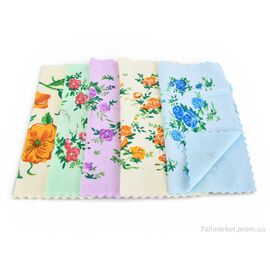 Фотография Полотенце  9423 (12455) 30x30см mix (20 шт. р.сетка One size) "Obuvok" недорого оптом от прямого поставщика