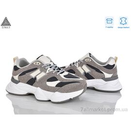 Кросівки жіночі модні Весна/осінь A0025-16 шкіра піна (8 пар р.36-41) "STILLI Group" недорого оптом від прямого постачальника