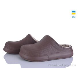 Фотография Сабо для женщин летние зима Крок сабо 100 т.коричневий (6 пар р.36-41) "Vladimir" недорого оптом от прямого поставщика