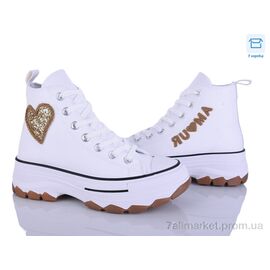 Фотография Кеды женские стильные Весна/осень OT2399-3 (8 пар р.36-41) "Захар-Gold" недорого оптом от прямого поставщика