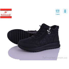 Черевики жіночі стильні Весна/осінь A6606-1 (8 пар р.37-42) "Saimaoji" недорого оптом від прямого постачальника