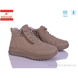 Черевики жіночі стильні Весна/осінь A6606-15 (8 пар р.37-42) "Saimaoji" недорого оптом від прямого постачальника