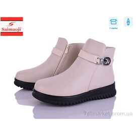 Фотография Ботинки женские стильные Весна/осень A6605-5 (8 пар р.37-42) "Saimaoji" недорого оптом от прямого поставщика