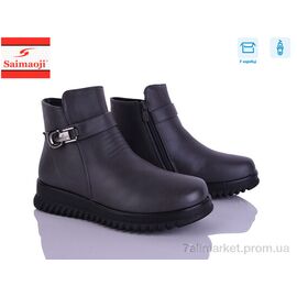 Фотография Ботинки женские стильные Весна/осень A6605-7 (8 пар р.37-42) "Saimaoji" недорого оптом от прямого поставщика