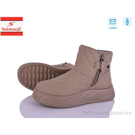 Фотография Ботинки женские стильные Весна/осень A6608-15 (8 пар р.36-41) "Saimaoji" недорого оптом от прямого поставщика