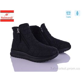 Фотография Ботинки женские стильные Весна/осень A6607-1 (8 пар р.37-42) "Saimaoji" недорого оптом от прямого поставщика